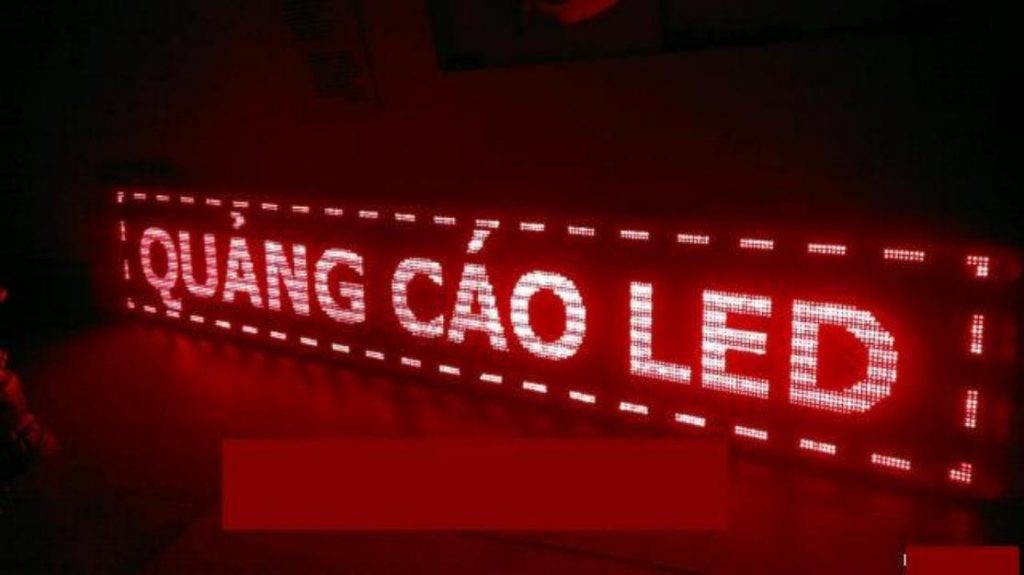 biển quảng cáo led ma trận