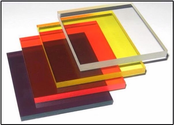 Tấm mica làm chữ nổi mica đèn led